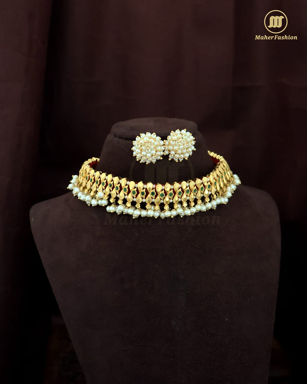 Hirva Hira Pearl Necklace